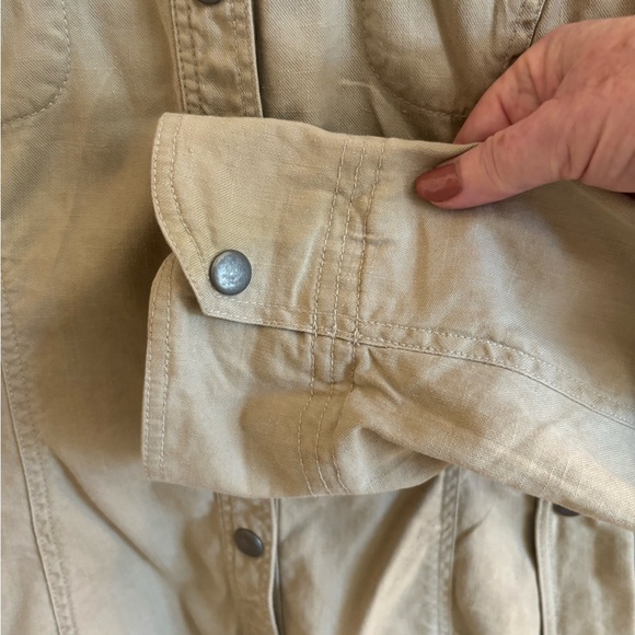 Peruvian Connection Tan Utility Jacket - Picture 8 of 12